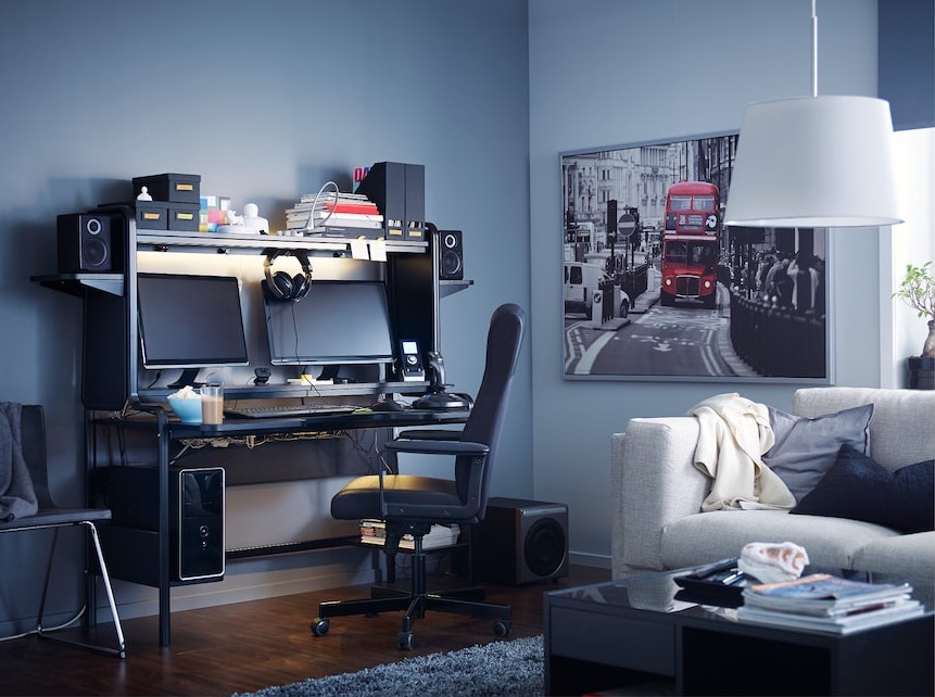 Habitación gamer Ikea