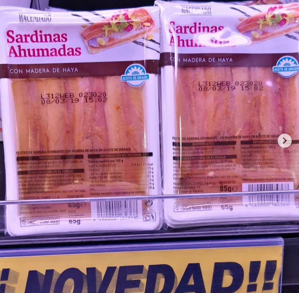 Sardinas Ahumadas