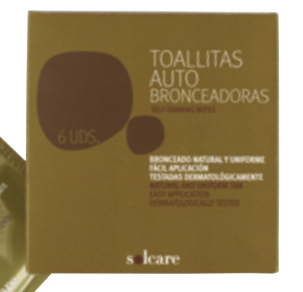 Toallas autobronceadoras