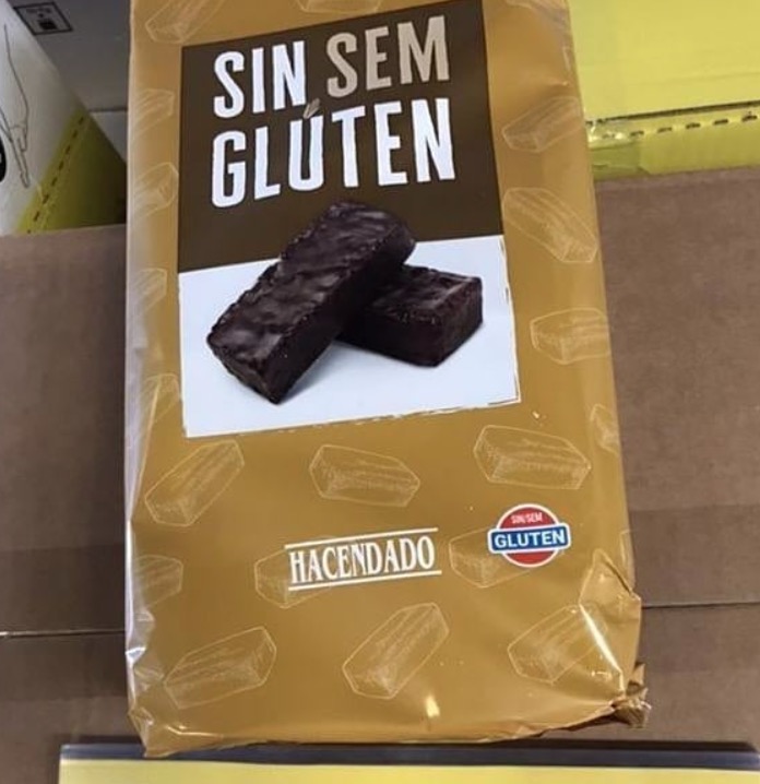 Bizcochos de chocolate sin gluten