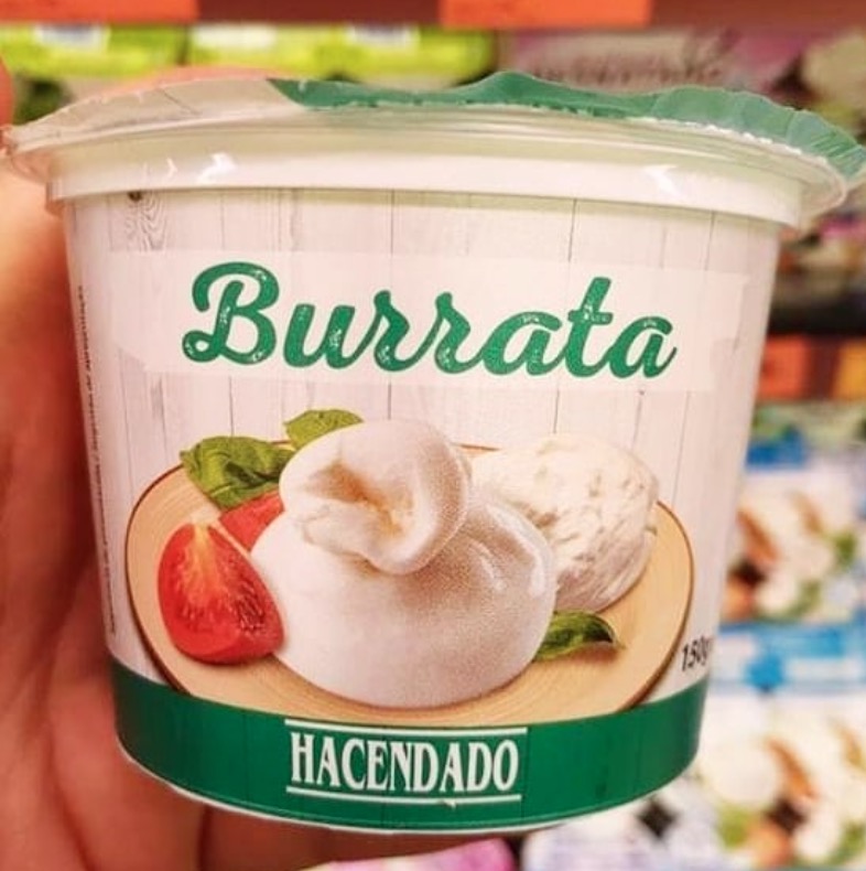 Burrata Mercadona