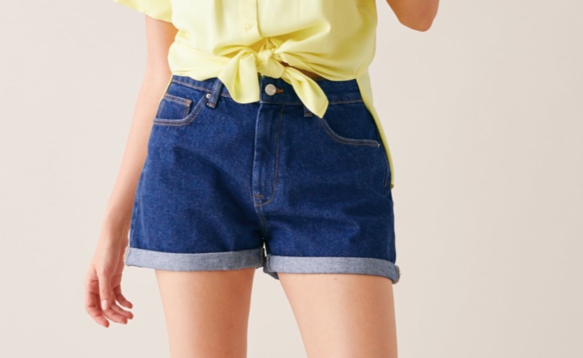 Short Denim Vuelta Bajodetalle De Zara Por 19,95 Eur