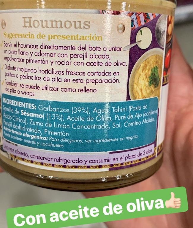 Hummus Carrefour