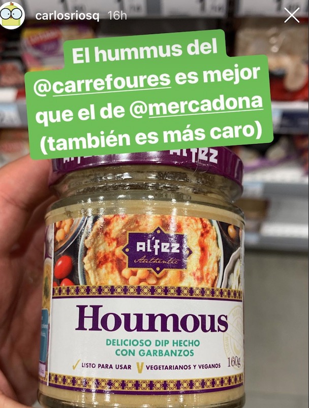 Hummus Carrefour