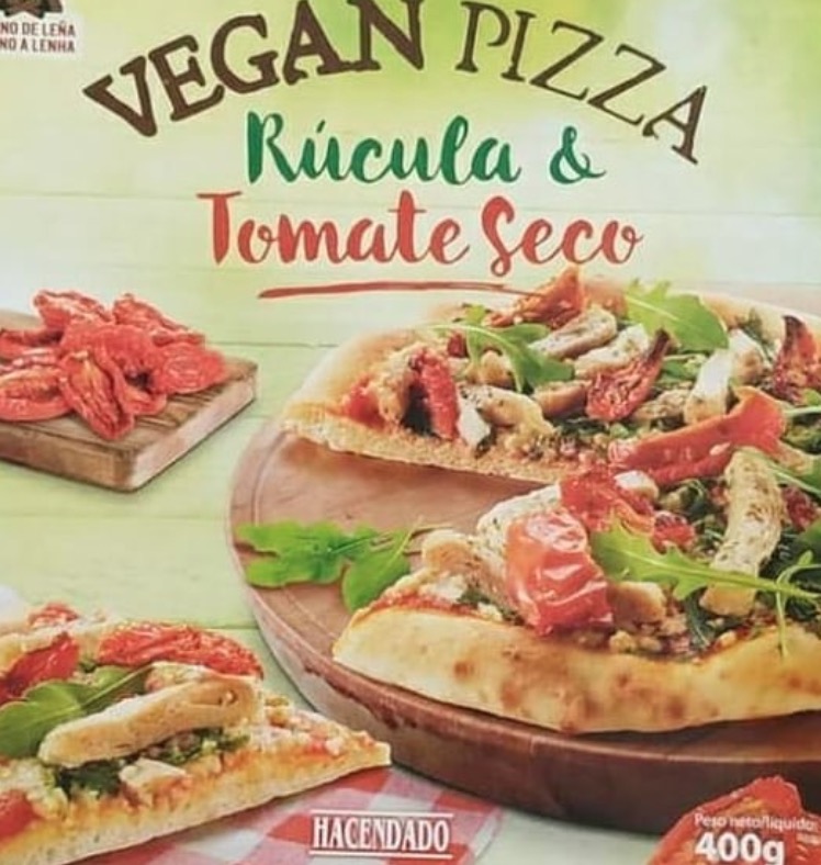 Pizza Vegana de Mercadona