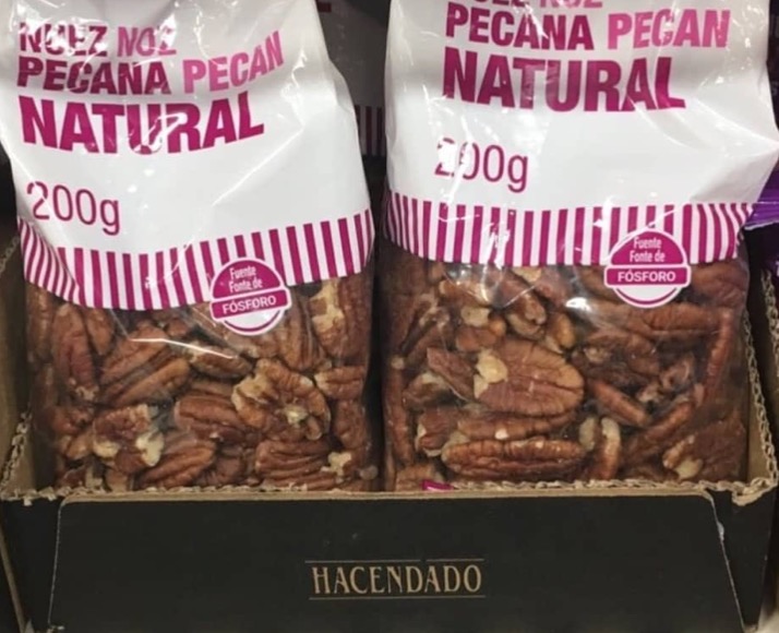 Nueces pecanas de Mercadona