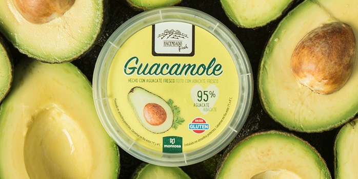Guacamole 95% aguacate de Mercadona