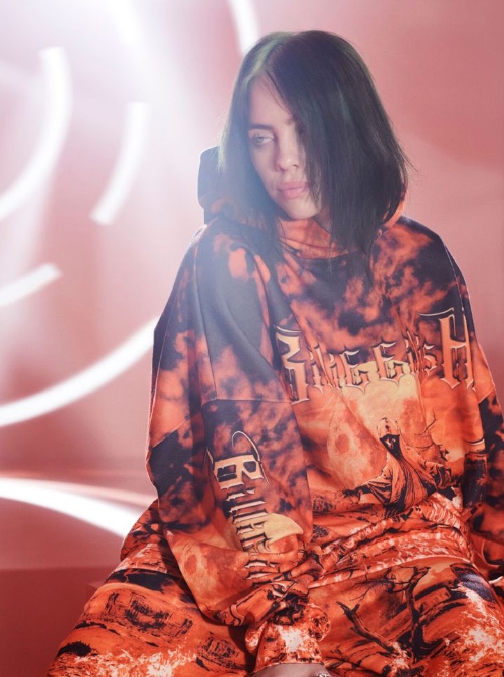 Billie Eilish para Bershka