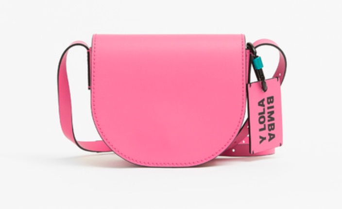 Bolso Bimba & Lola rosa chicle