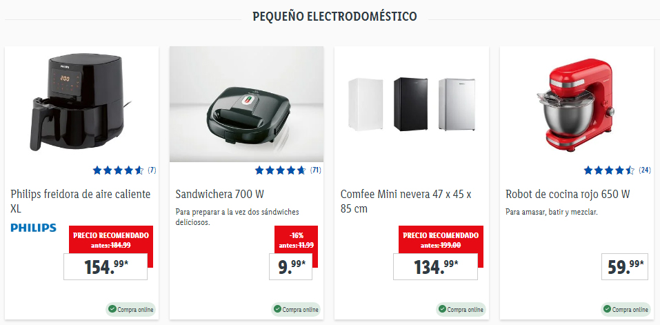 Ofertas cocina Lidl