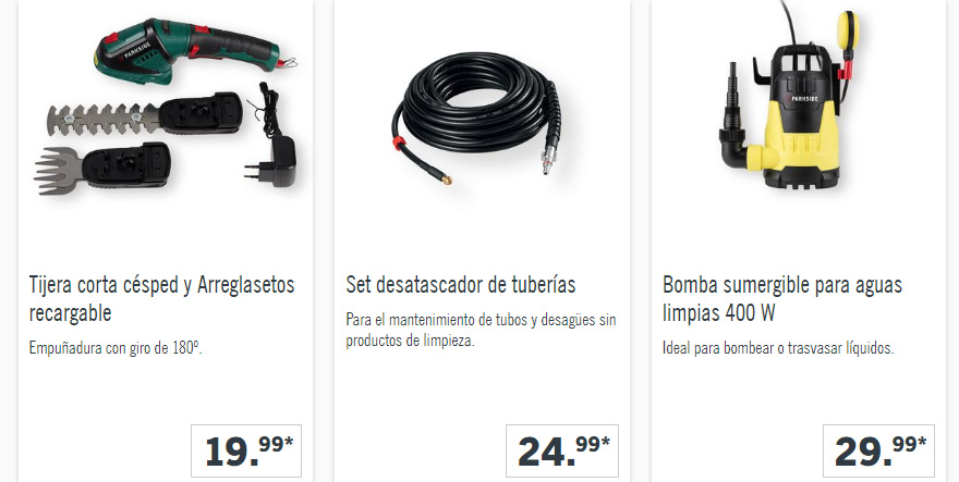 Ofertas jardín Lild