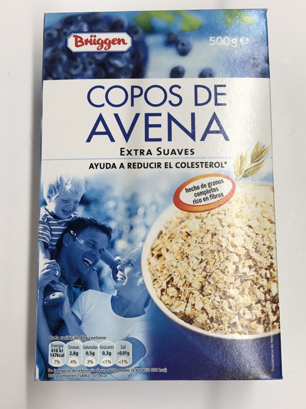 Copos de avena