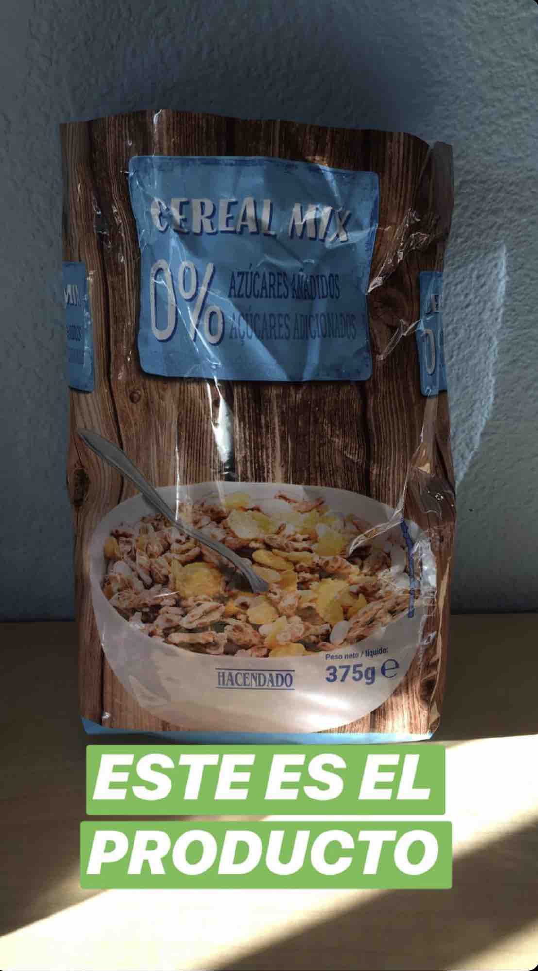 Cereal Mix 0% azúcares de Mercadona