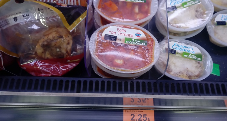 Pollo con tomate en Mercadona