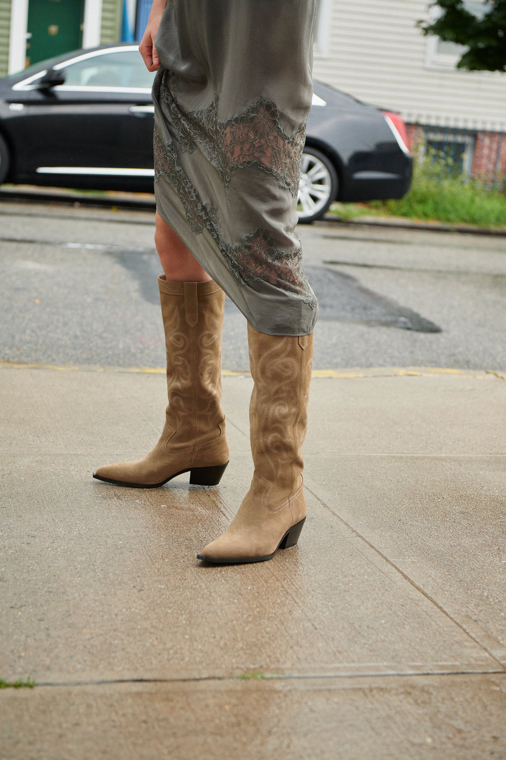 Botas zara cowboy