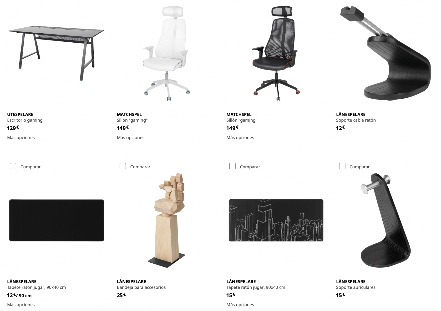 Catalogo gamer Ikea