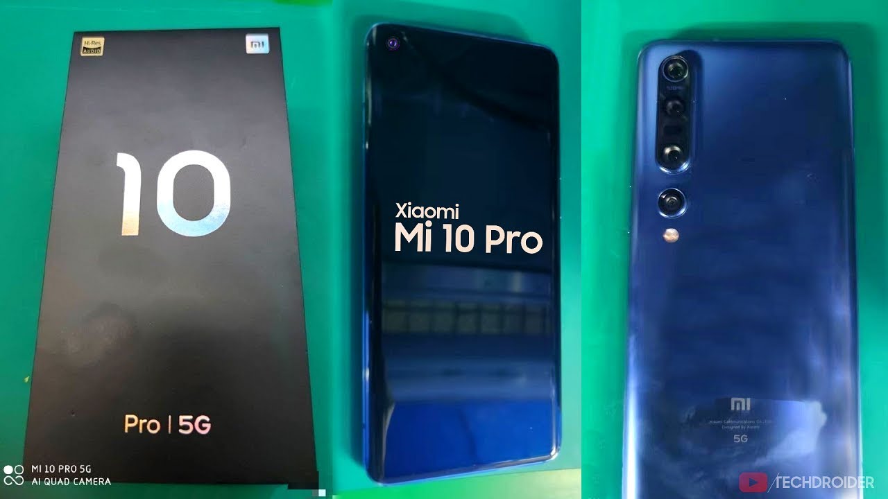Primeras imágenes reales del nuevo Xiaomi Mi 10 Pro 5G ...