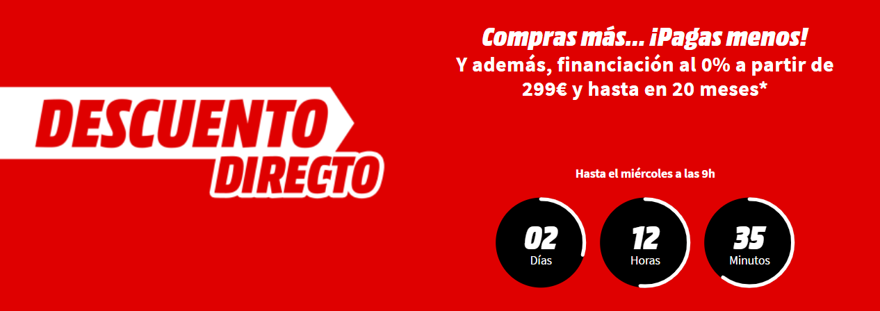 mediamarkt descuento directo