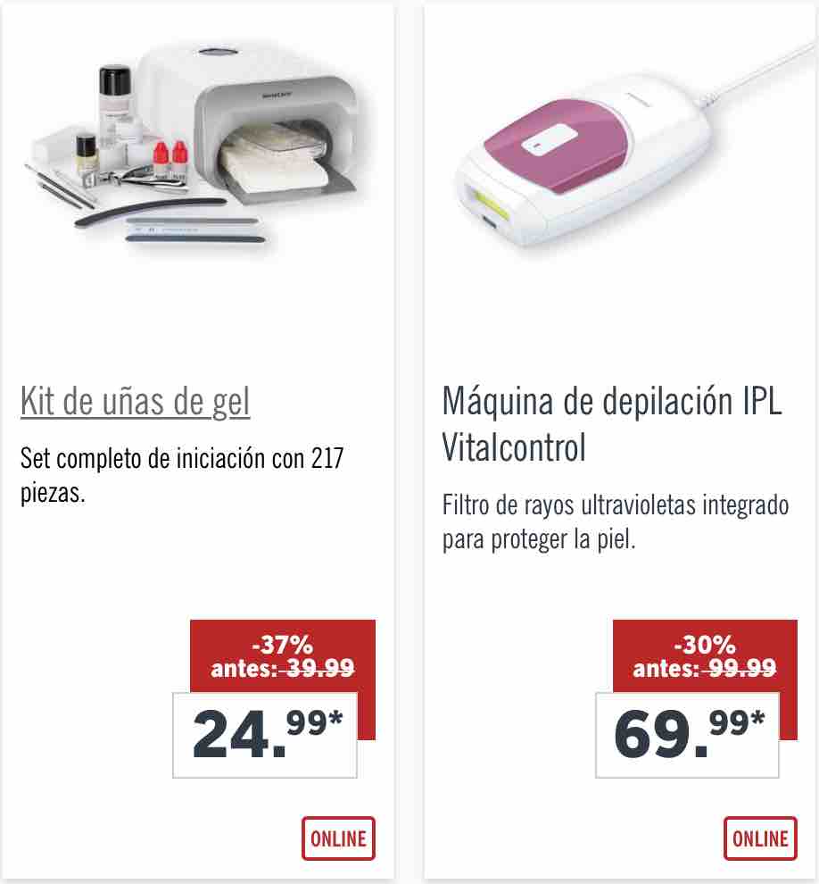 Ofertas de Lidl en Belleza