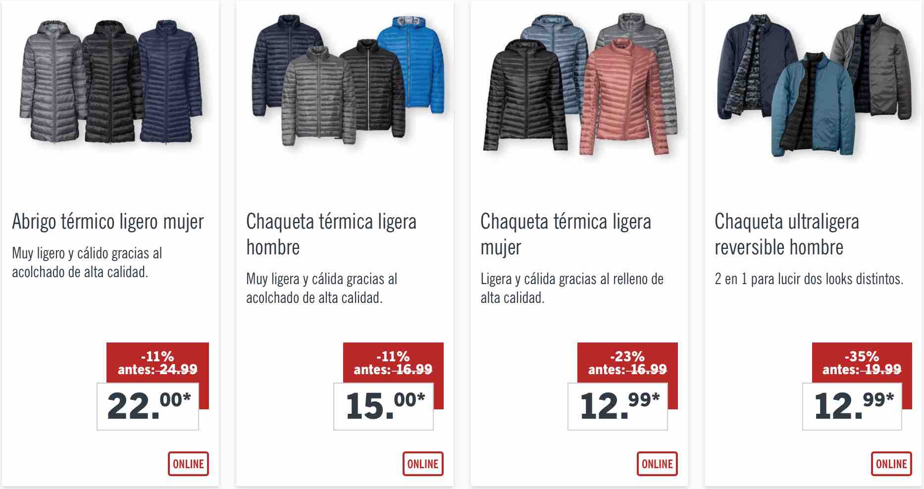 Ofertas de Lidl en Moda