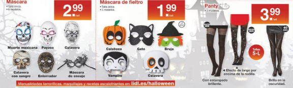 Halloween lidl