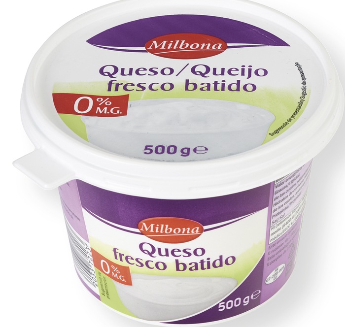 Queso 0% de Lidl