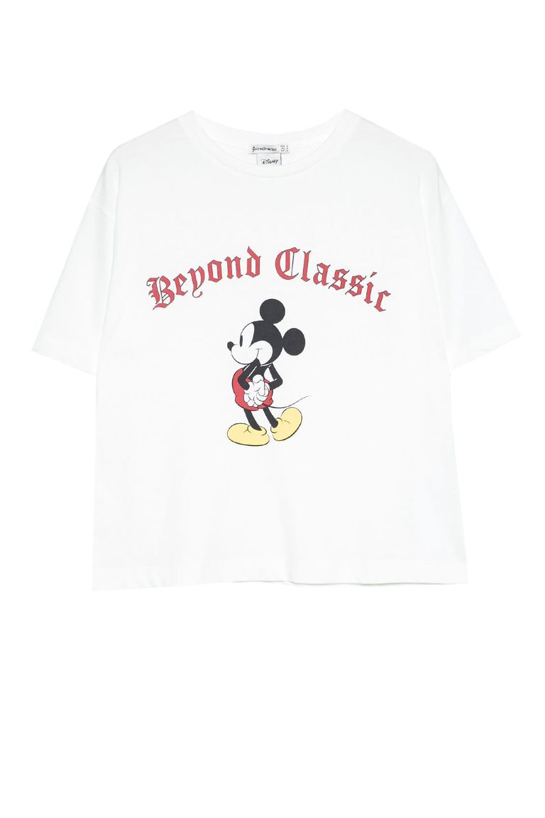 Camiseta Stradivarius Mickey Mouse
