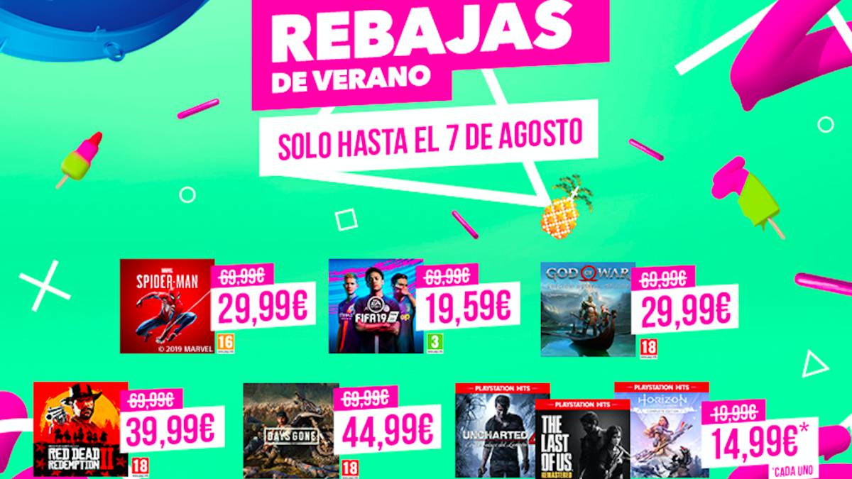 Rebajas de verano PS4