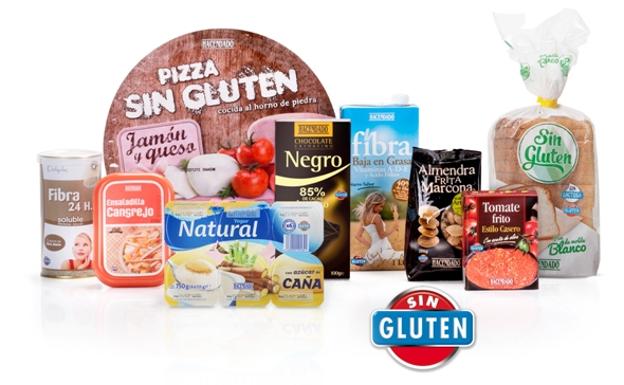 Alimentos sin gluten de Mercadona