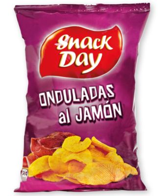 Patatas onduladas de jamón de Lidl