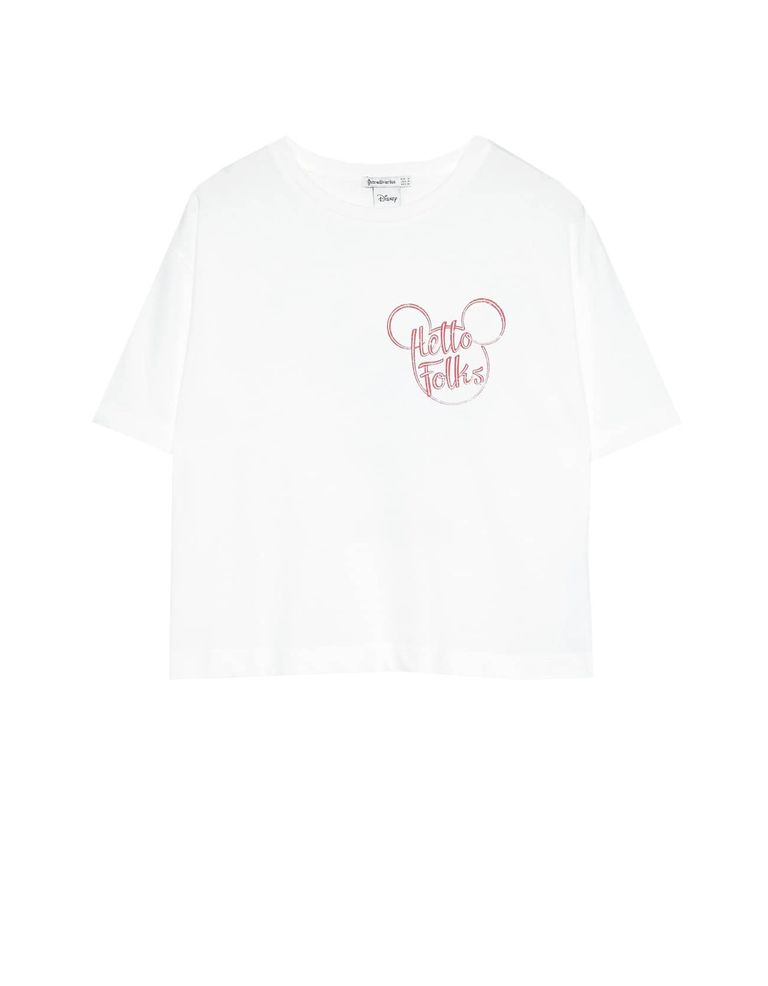 Camiseta Stradivarius Mickey Mouse