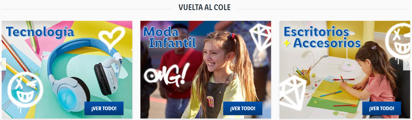 vuelta al cole productos