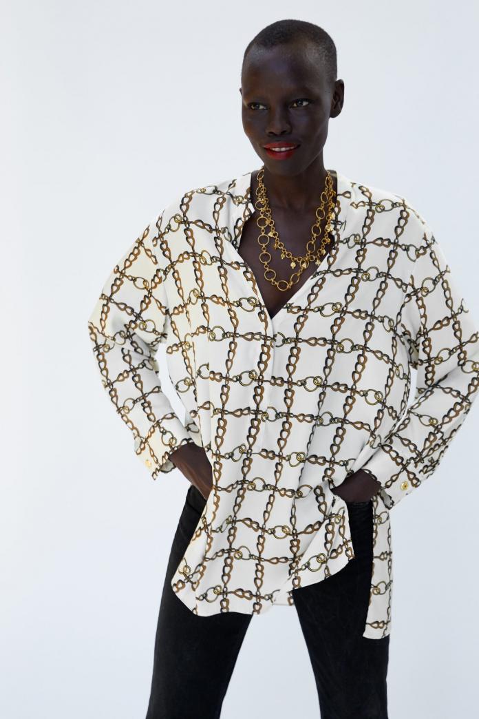 Camisa inspirada en Versace