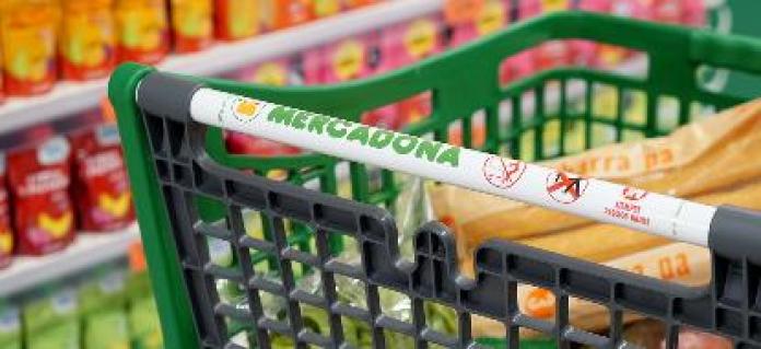 Carro de la compra de Mercadona