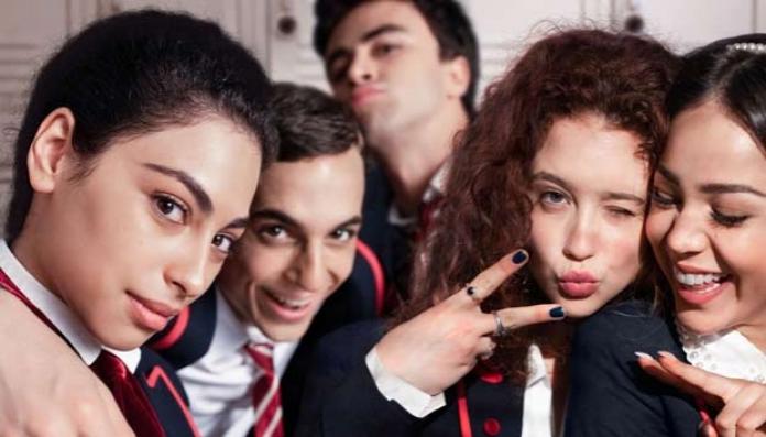 Protagonistas de la serie Elite de Netflix