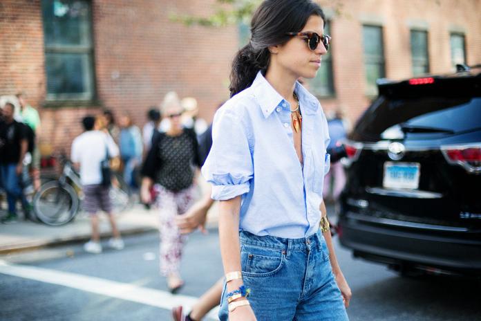 Street style con vaqueros