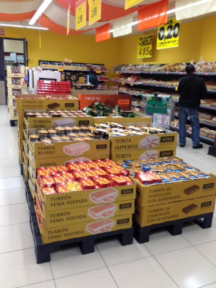 Turrones de Mercadona