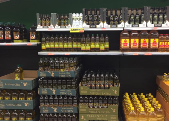Aceites en Mercadona