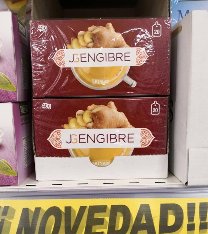 La deseada infusión de jengibre de Mercadona