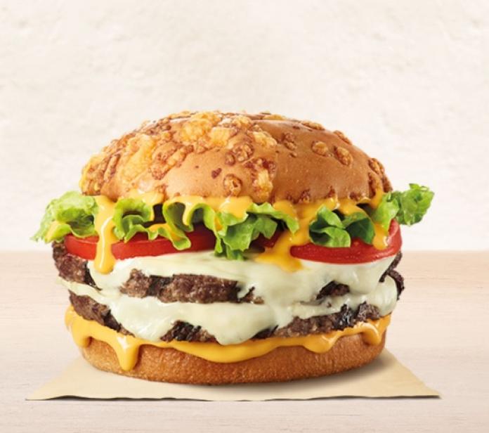 nueva hamburguesa en Burguer King de queso