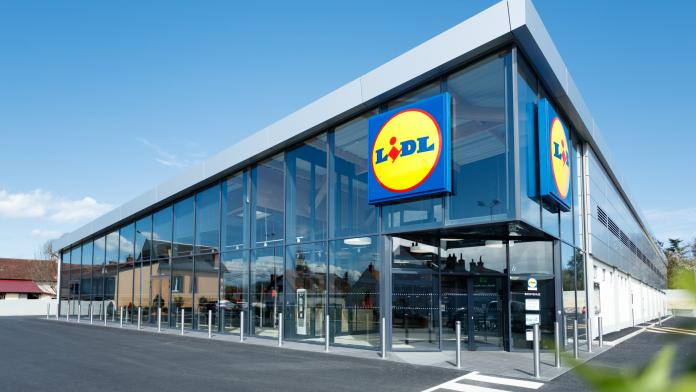 Establecimiento de los supermercados Lidl