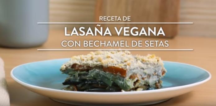 Receta de lasaña vegetal de Mercadona