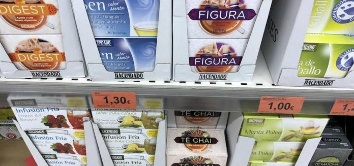 Infusiones de Mercadona