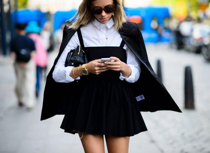 Street style con LBD