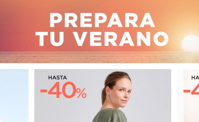 Portada de la web de El Corte Inglés