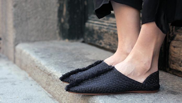 Street style con babuchas