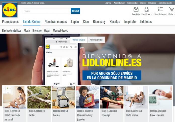 Web online de Lidl
