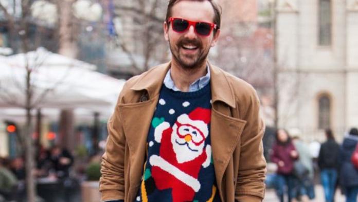 Street style con ugly sweater