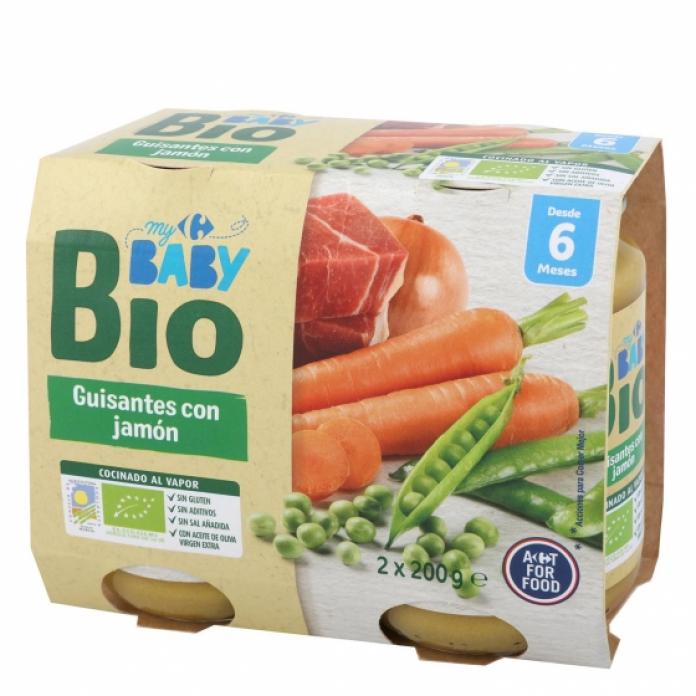 Nuevos potitos de Carrefour Baby Bio y productos de higiene para bebés