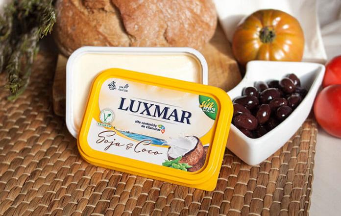 Margarina vegana Luxmar en Carrefour